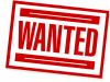 wanted